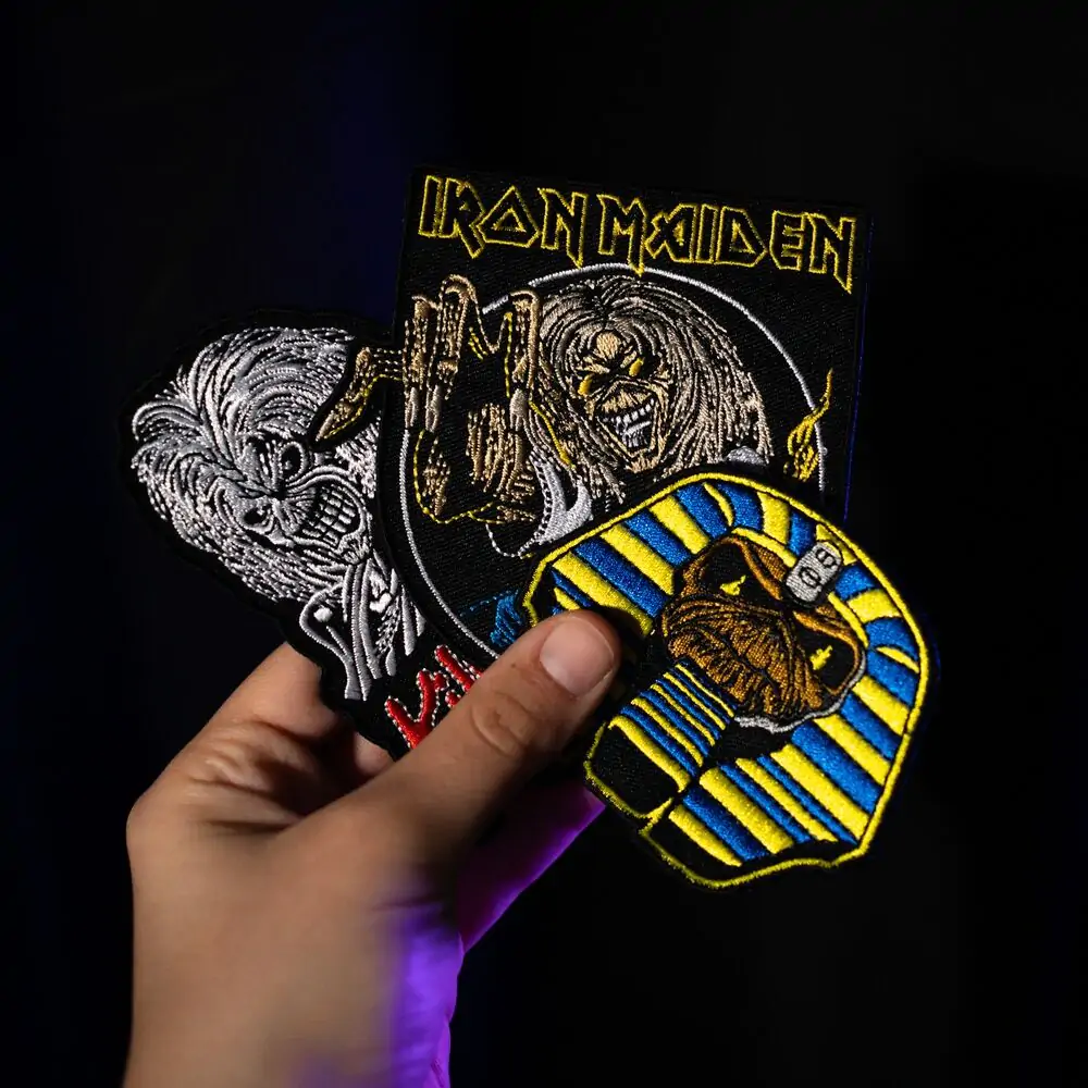 Iron Maiden set od 3 zakrpe fotografija proizvoda