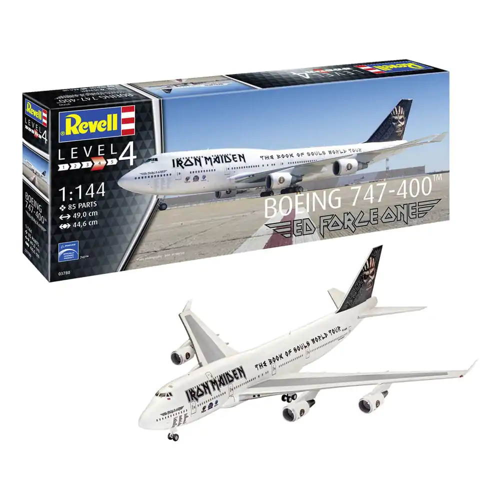Iron Maiden Model Kit 1/144 Boeing 747-400 "Ed Force One" 49 cm fotografija proizvoda