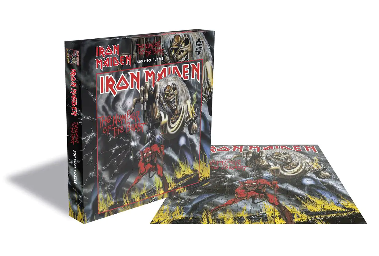 Iron Maiden Puzzle Slagalica The Number of the Beast fotografija proizvoda