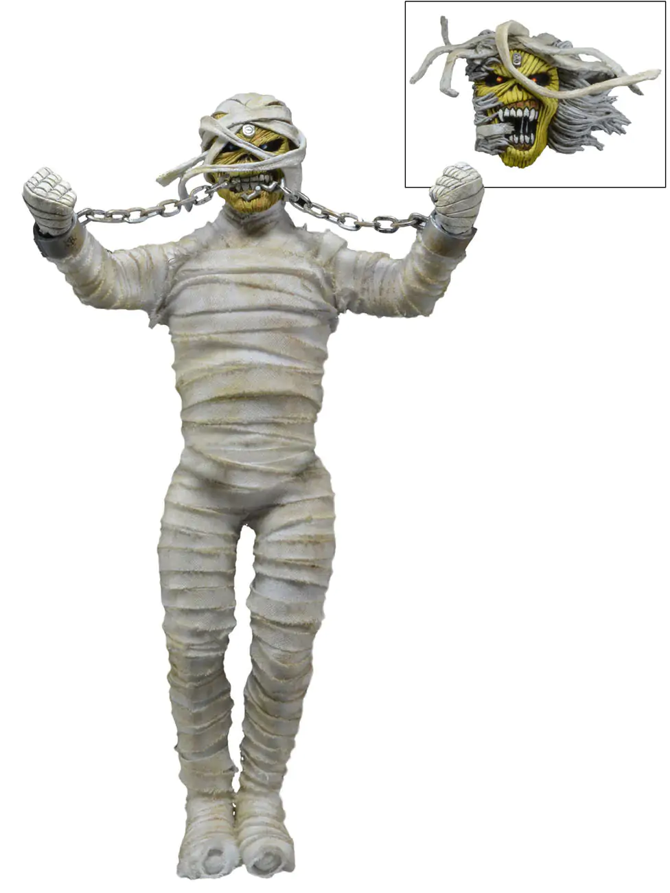 Iron Maiden Retro akcijska figura Mummy Eddie 20 cm fotografija proizvoda