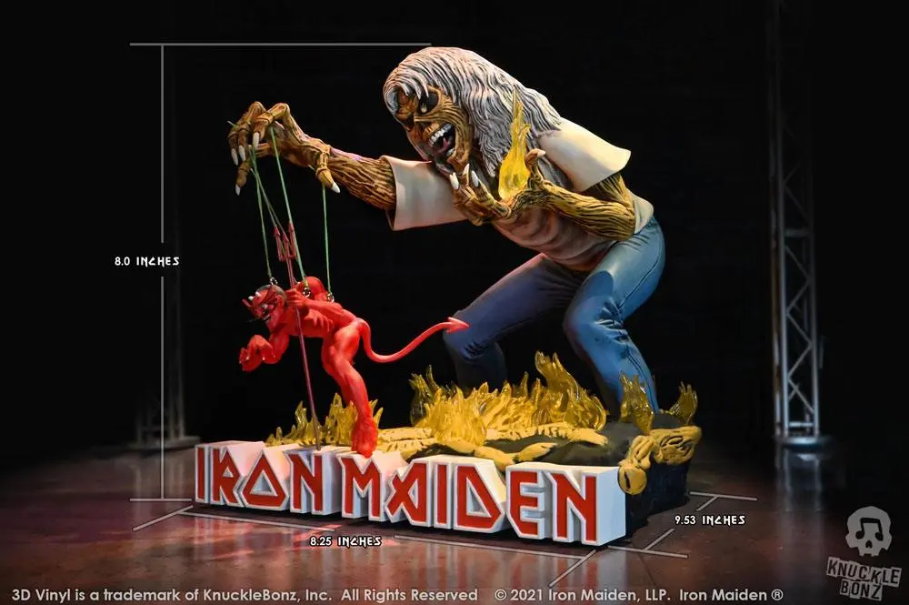 Iron Maiden 3D Vinyl Kip The Number of the Beast 20 x 21 x 24 cm fotografija proizvoda