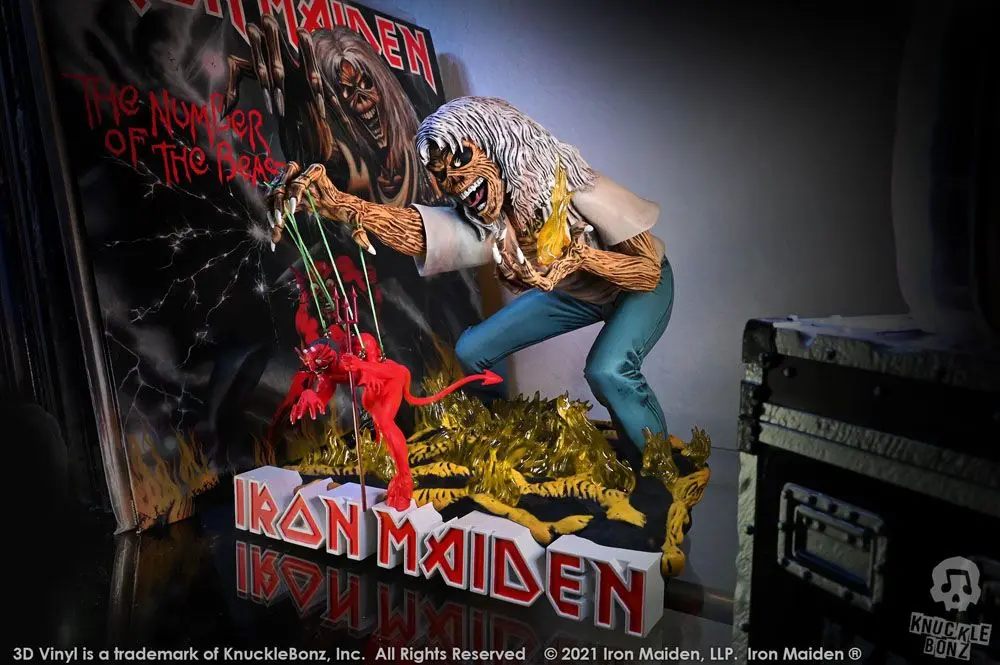 Iron Maiden 3D Vinyl Kip The Number of the Beast 20 x 21 x 24 cm fotografija proizvoda