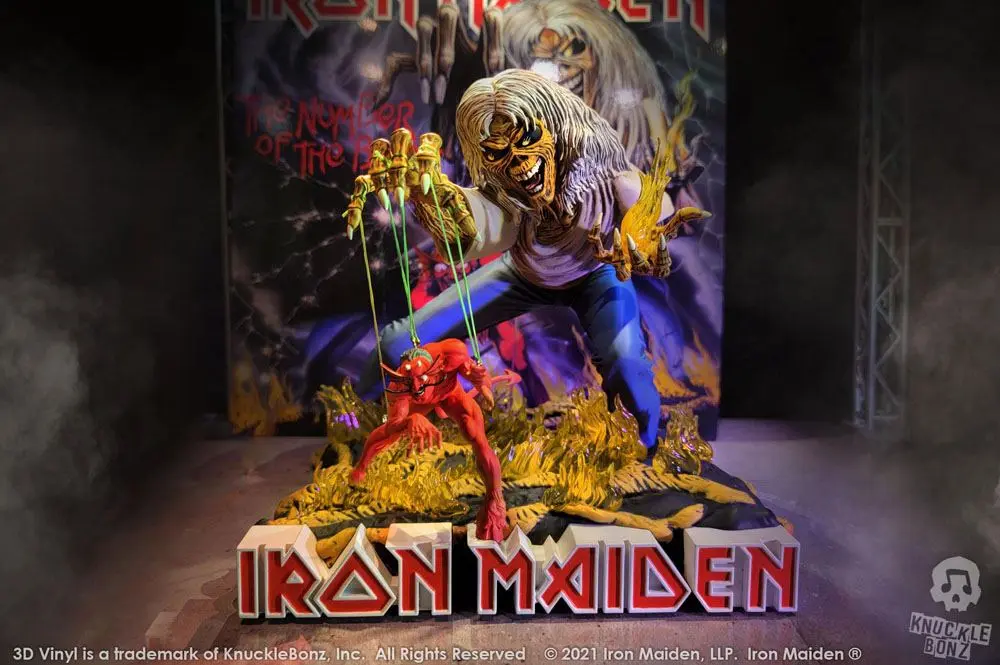 Iron Maiden 3D Vinyl Kip The Number of the Beast 20 x 21 x 24 cm fotografija proizvoda