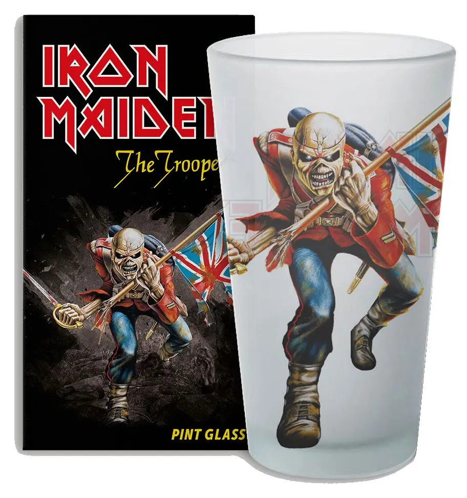 Iron Maiden čaša za pintu The Trooper fotografija proizvoda