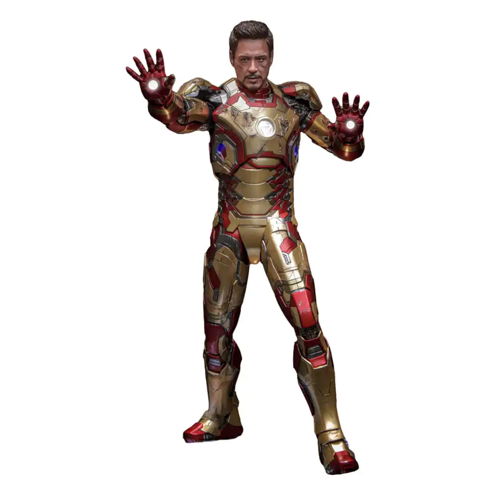 Iron Man 3 Movie Masterpiece Diecast akcijska figura 1/6 Iron Man Mark XLII (2.0) Deluxe 32 cm fotografija proizvoda