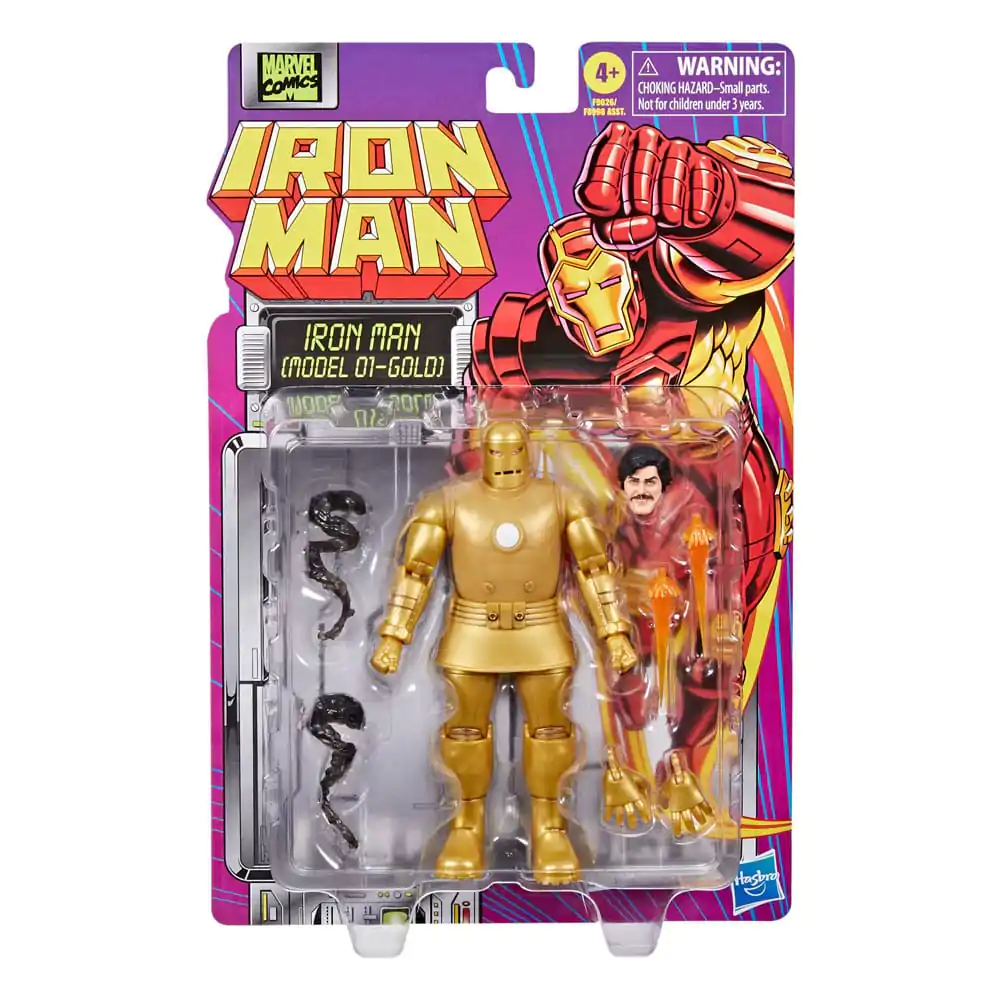 Iron Man Marvel Legends akcijska figura Iron Man (Model 01-Gold) 15 cm fotografija proizvoda