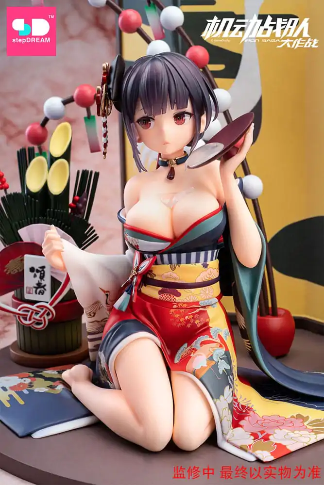 Iron Saga PVC Kip 1/6 Elaine New Year Ver. 27 cm fotografija proizvoda