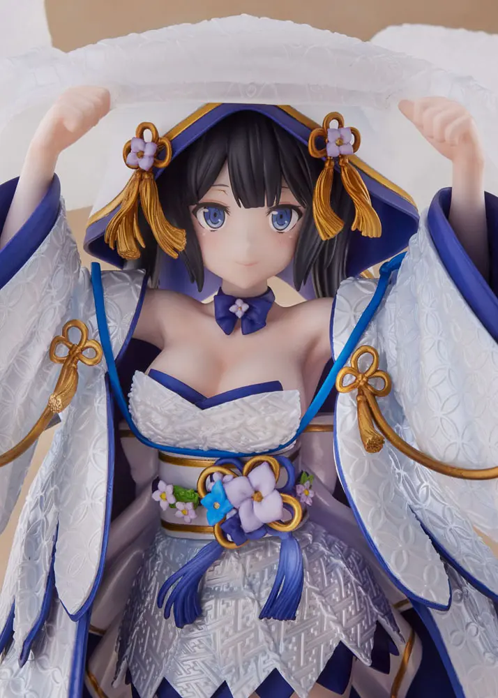 Is It Wrong to Try to Pick Up Girls in a Dungeon? PVC Kip 1/7 Hestia Shiromuku 28 cm fotografija proizvoda