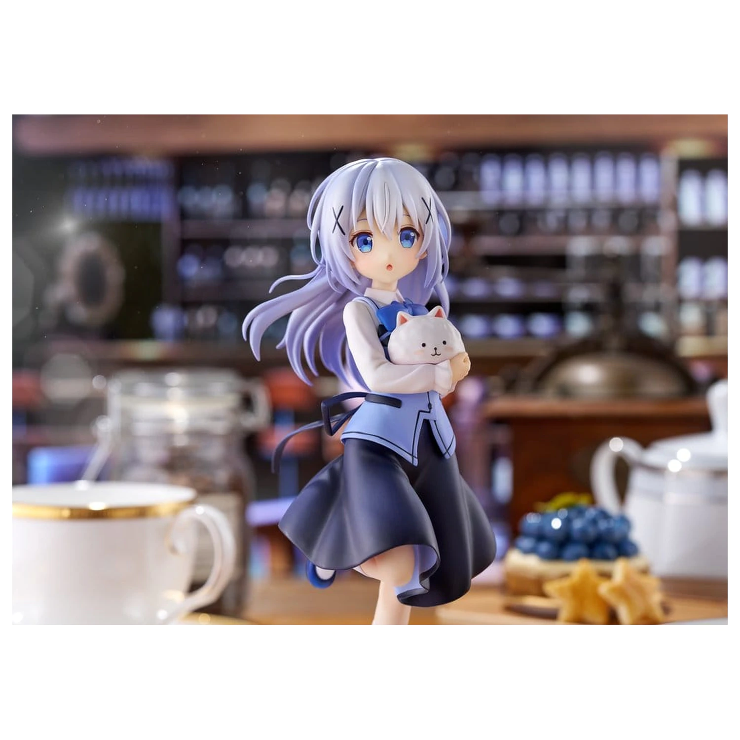 Is the Order a Rabbit?? PVC figura 1/7 Chino (Cafe Style) 21 cm fotografija proizvoda
