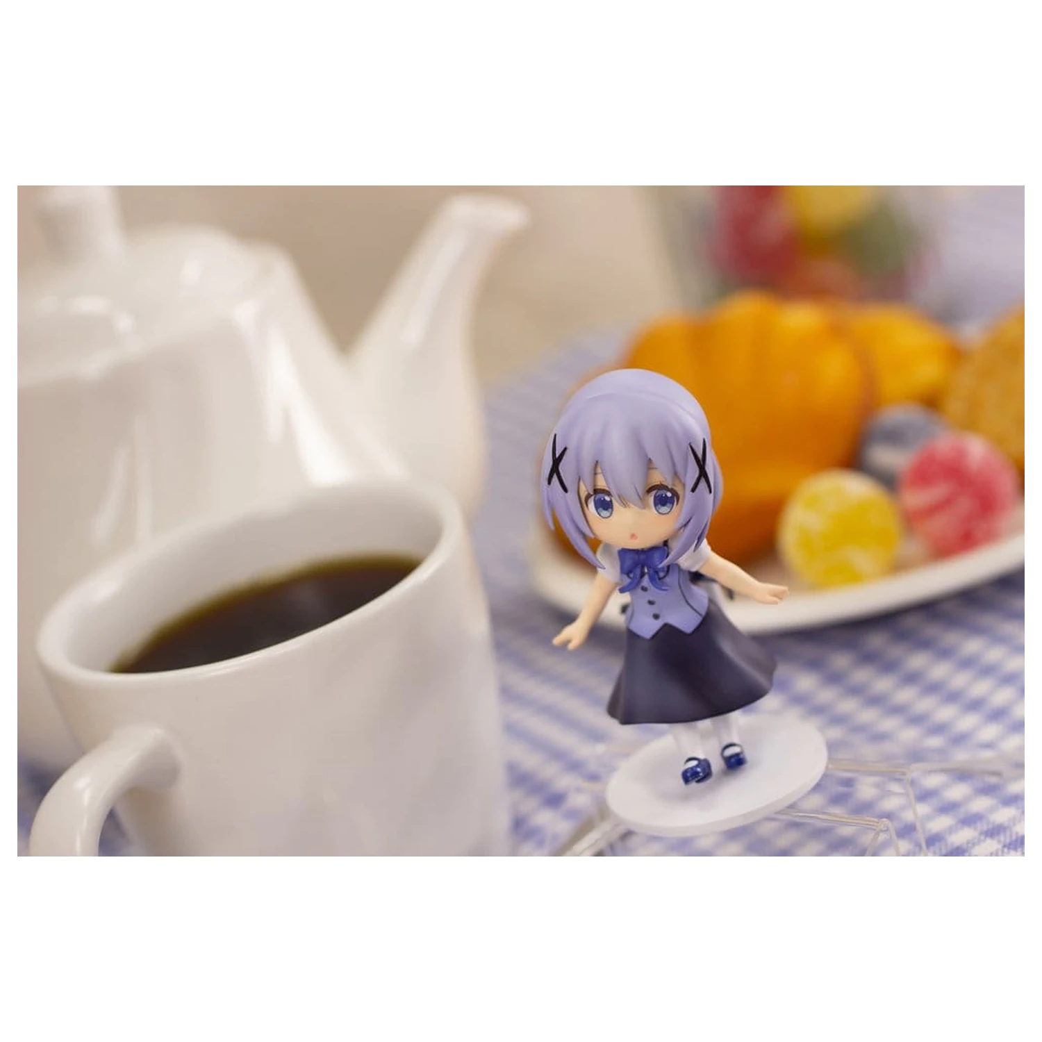 Is the Order a Rabbit? Bloom Plafia Plastični model kit Chino (set mini figurica) 14 cm fotografija proizvoda