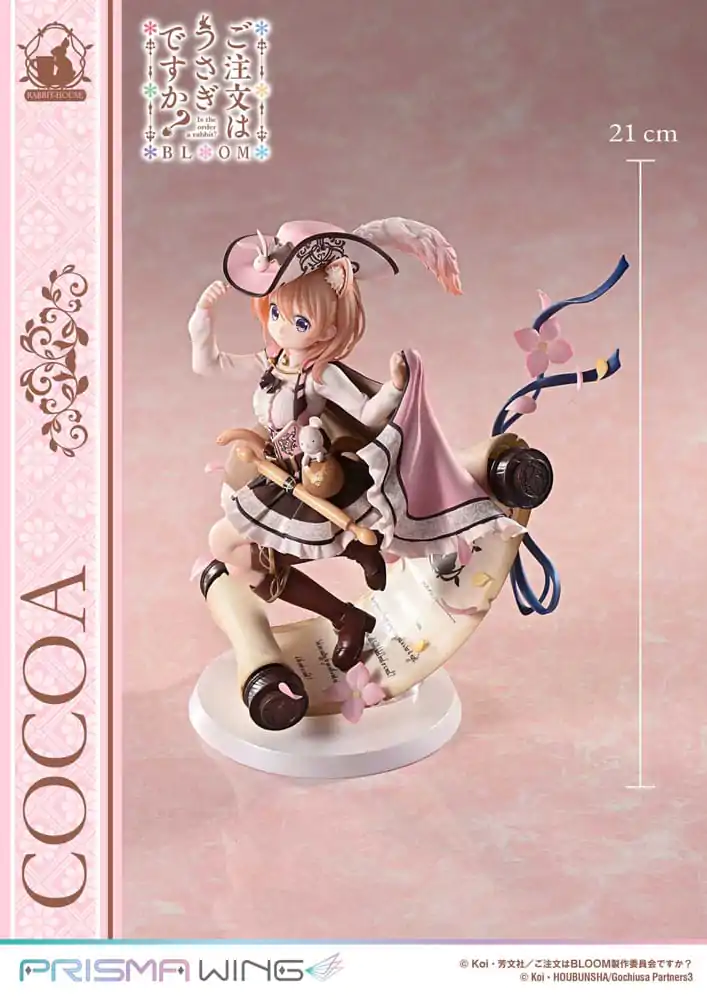 Is the Order a Rabbit? Bloom Prisma Wing PVC Kip 1/7 Cocoa 21 cm fotografija proizvoda
