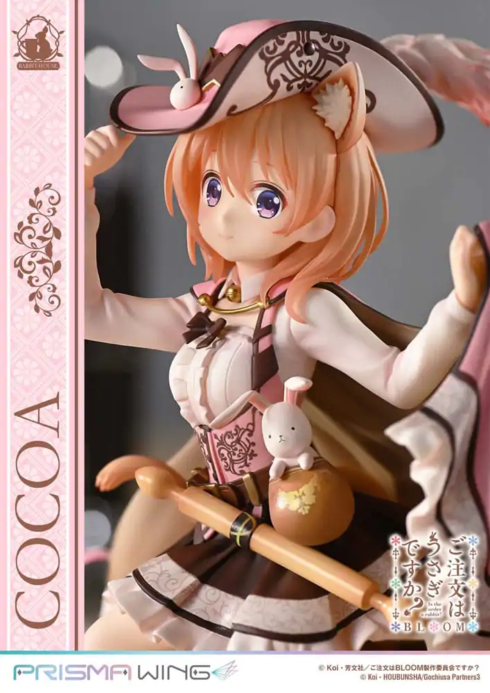 Is the Order a Rabbit? Bloom Prisma Wing PVC Kip 1/7 Cocoa 21 cm fotografija proizvoda