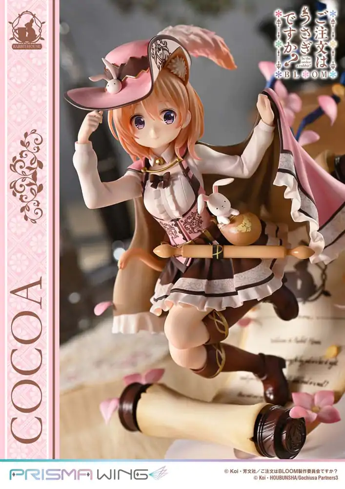 Is the Order a Rabbit? Bloom Prisma Wing PVC Kip 1/7 Cocoa 21 cm fotografija proizvoda