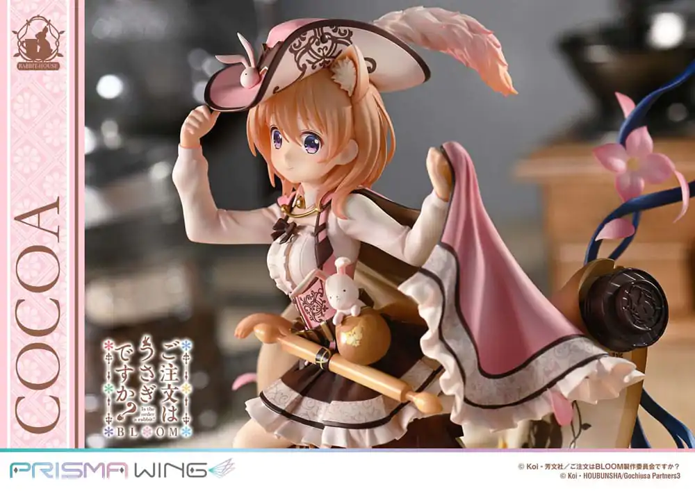 Is the Order a Rabbit? Bloom Prisma Wing PVC Kip 1/7 Cocoa 21 cm fotografija proizvoda