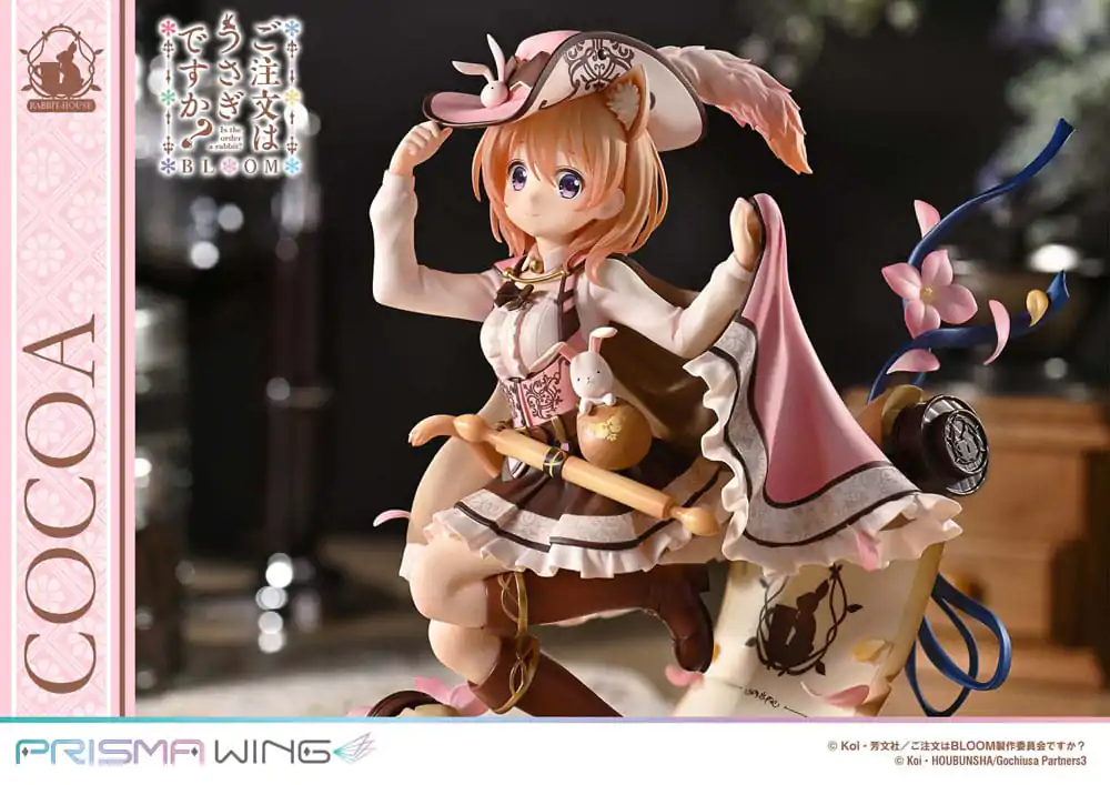 Is the Order a Rabbit? Bloom Prisma Wing PVC Kip 1/7 Cocoa 21 cm fotografija proizvoda
