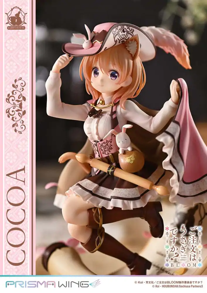 Is the Order a Rabbit? Bloom Prisma Wing PVC Kip 1/7 Cocoa 21 cm fotografija proizvoda
