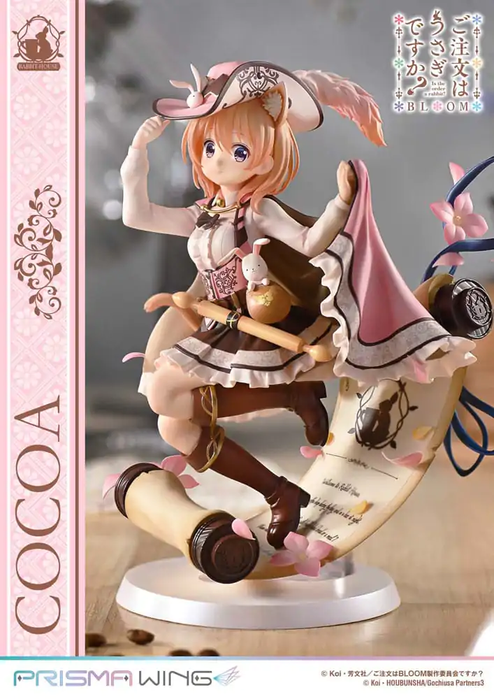 Is the Order a Rabbit? Bloom Prisma Wing PVC Kip 1/7 Cocoa 21 cm fotografija proizvoda