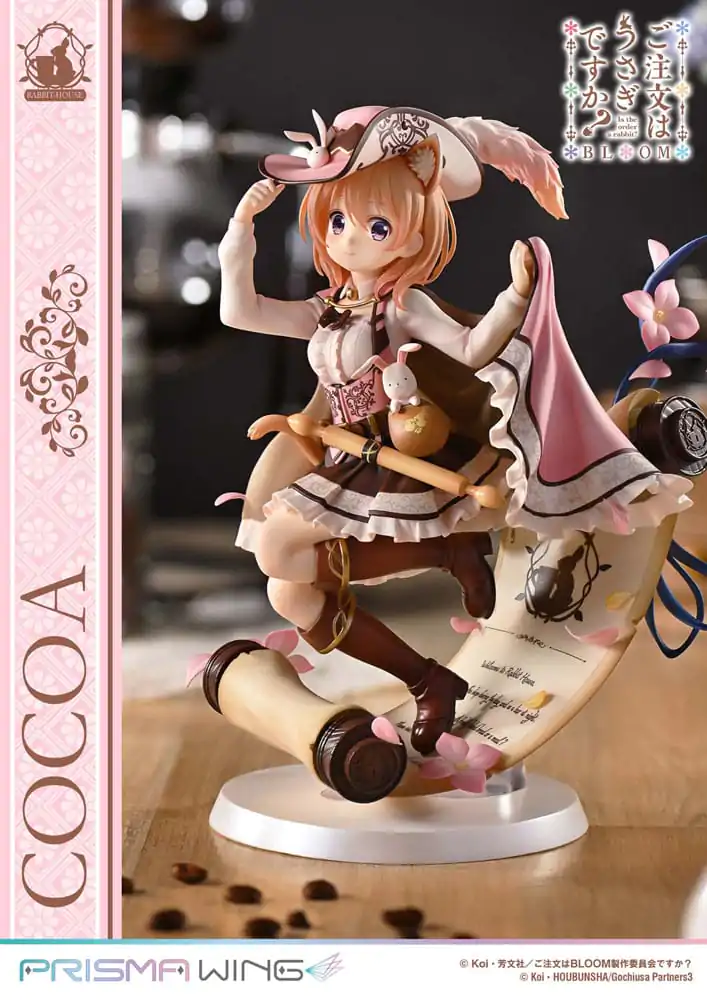 Is the Order a Rabbit? Bloom Prisma Wing PVC Kip 1/7 Cocoa 21 cm fotografija proizvoda