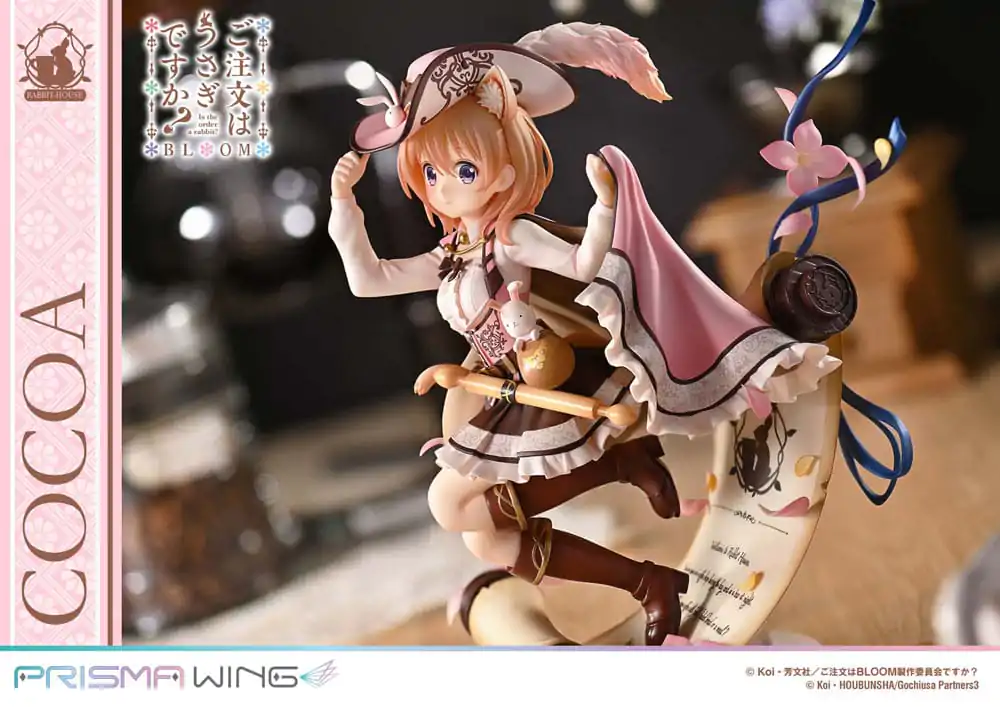Is the Order a Rabbit? Bloom Prisma Wing PVC Kip 1/7 Cocoa 21 cm fotografija proizvoda