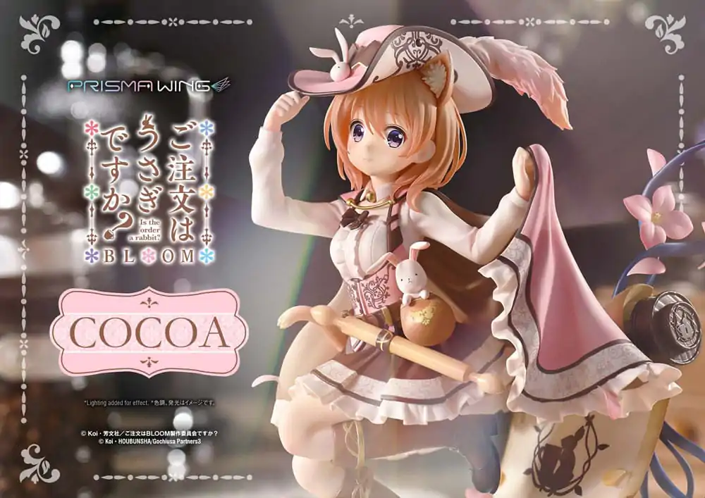 Is the Order a Rabbit? Bloom Prisma Wing PVC Kip 1/7 Cocoa 21 cm fotografija proizvoda
