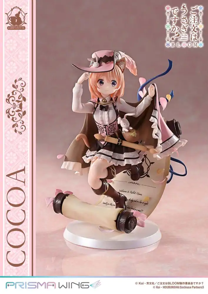 Is the Order a Rabbit? Bloom Prisma Wing PVC Kip 1/7 Cocoa 21 cm fotografija proizvoda