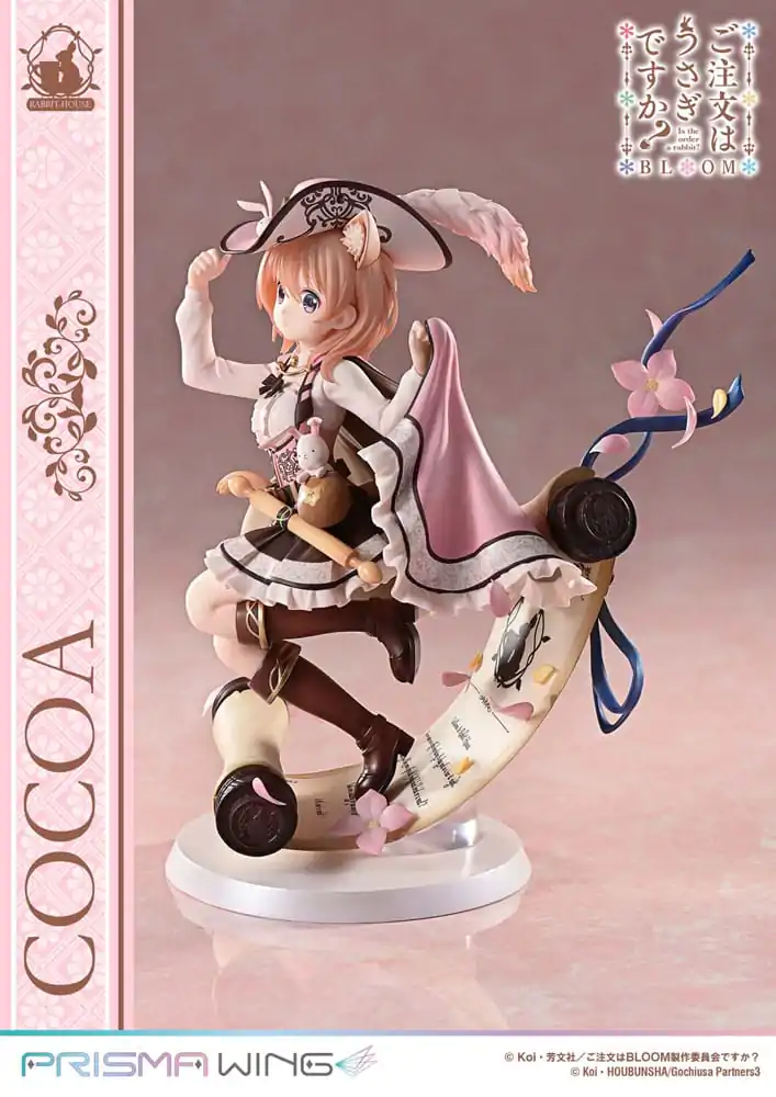 Is the Order a Rabbit? Bloom Prisma Wing PVC Kip 1/7 Cocoa 21 cm fotografija proizvoda