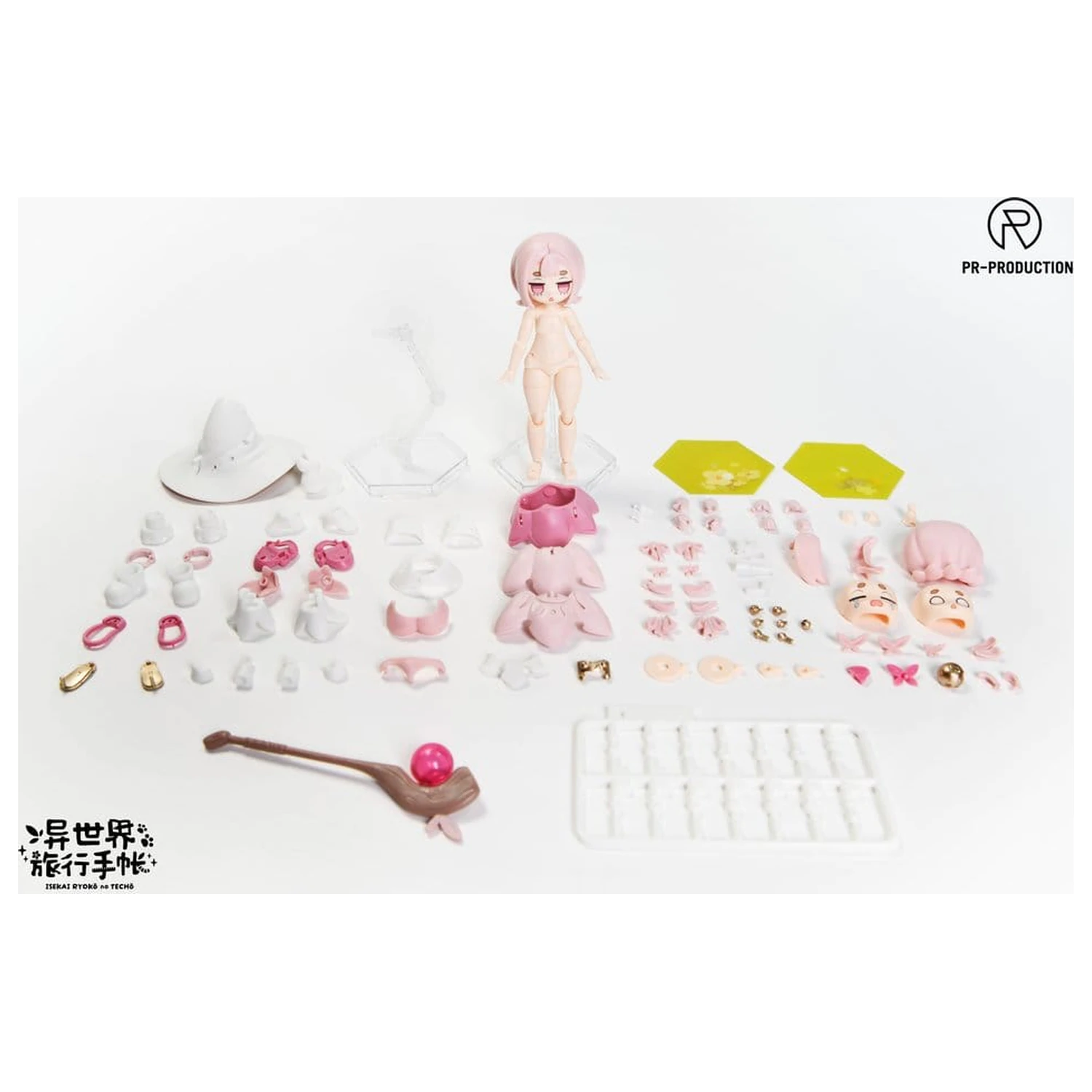 Isekai Travel Diary Plastični Model Kit 02B Rookie Wizard Mars Stock Sakura Magic Ver. 13 cm fotografija proizvoda