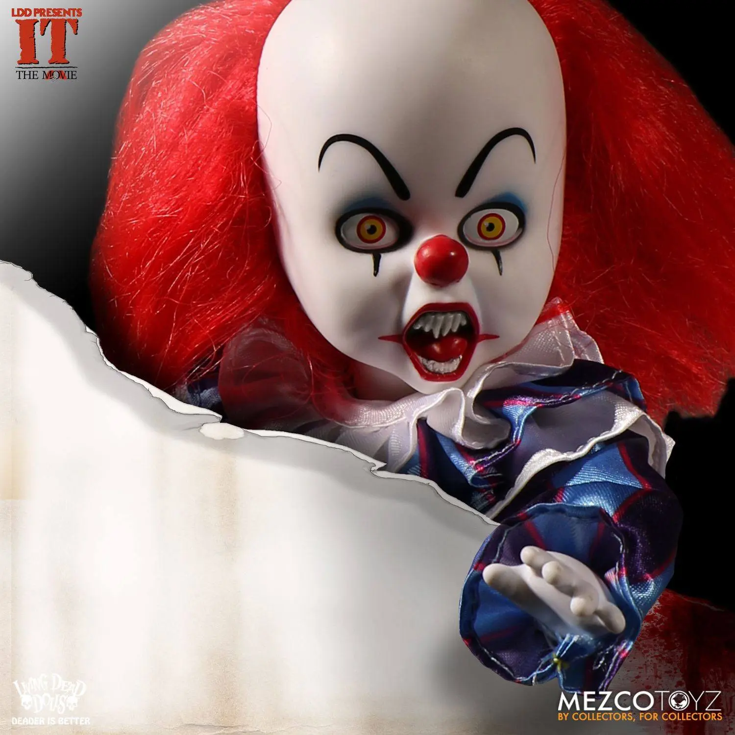 It Living Dead Dolls Lutka Pennywise 25 cm fotografija proizvoda