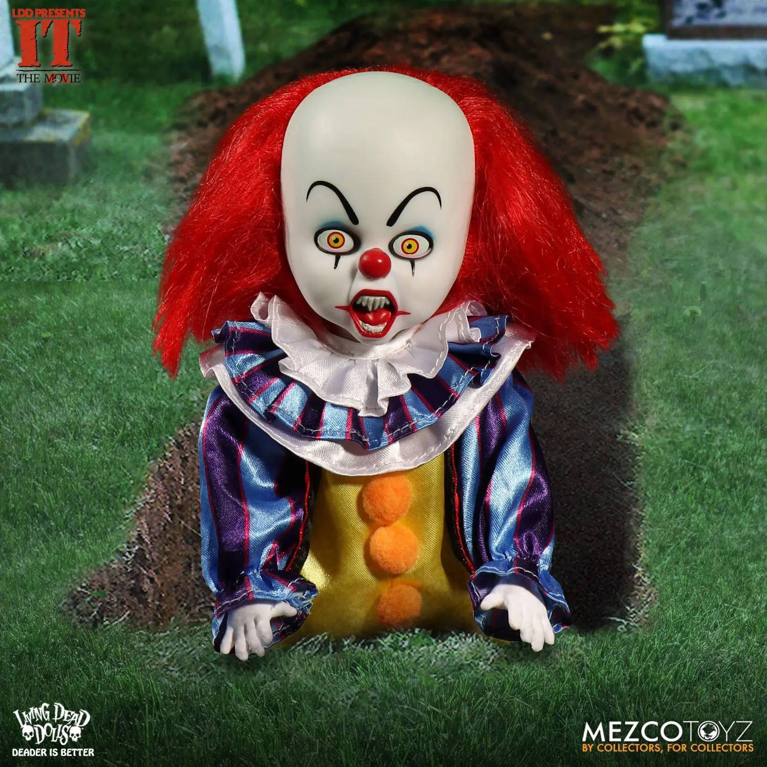 It Living Dead Dolls Lutka Pennywise 25 cm fotografija proizvoda