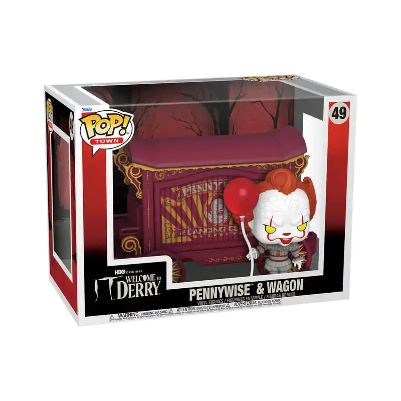 It-Welcome to Derry Funko POP! Grad vinilna figura Pennywise & Wagon 9 cm fotografija proizvoda