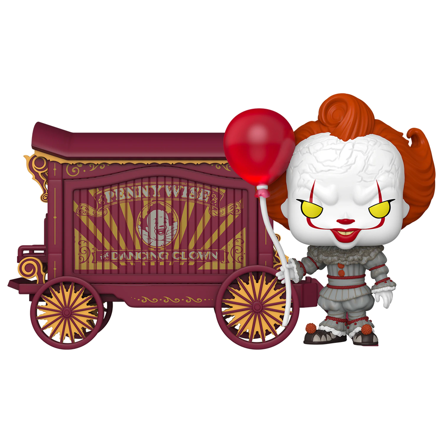 It-Welcome to Derry Funko POP! Grad vinilna figura Pennywise & Wagon 9 cm fotografija proizvoda