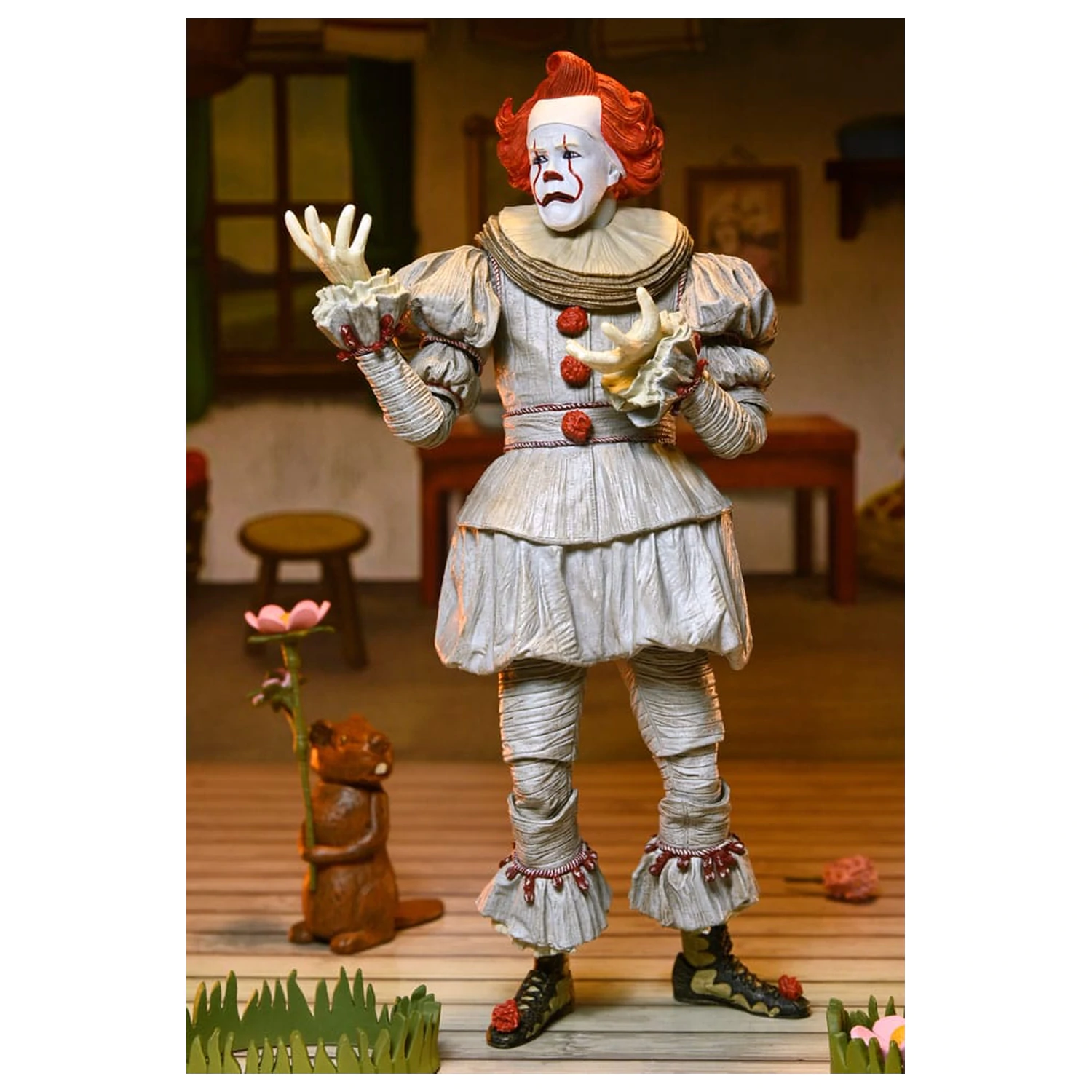 It: Welcome To Derry akcijska figura Ultimate Bob Gray As Pennywise 18 cm fotografija proizvoda