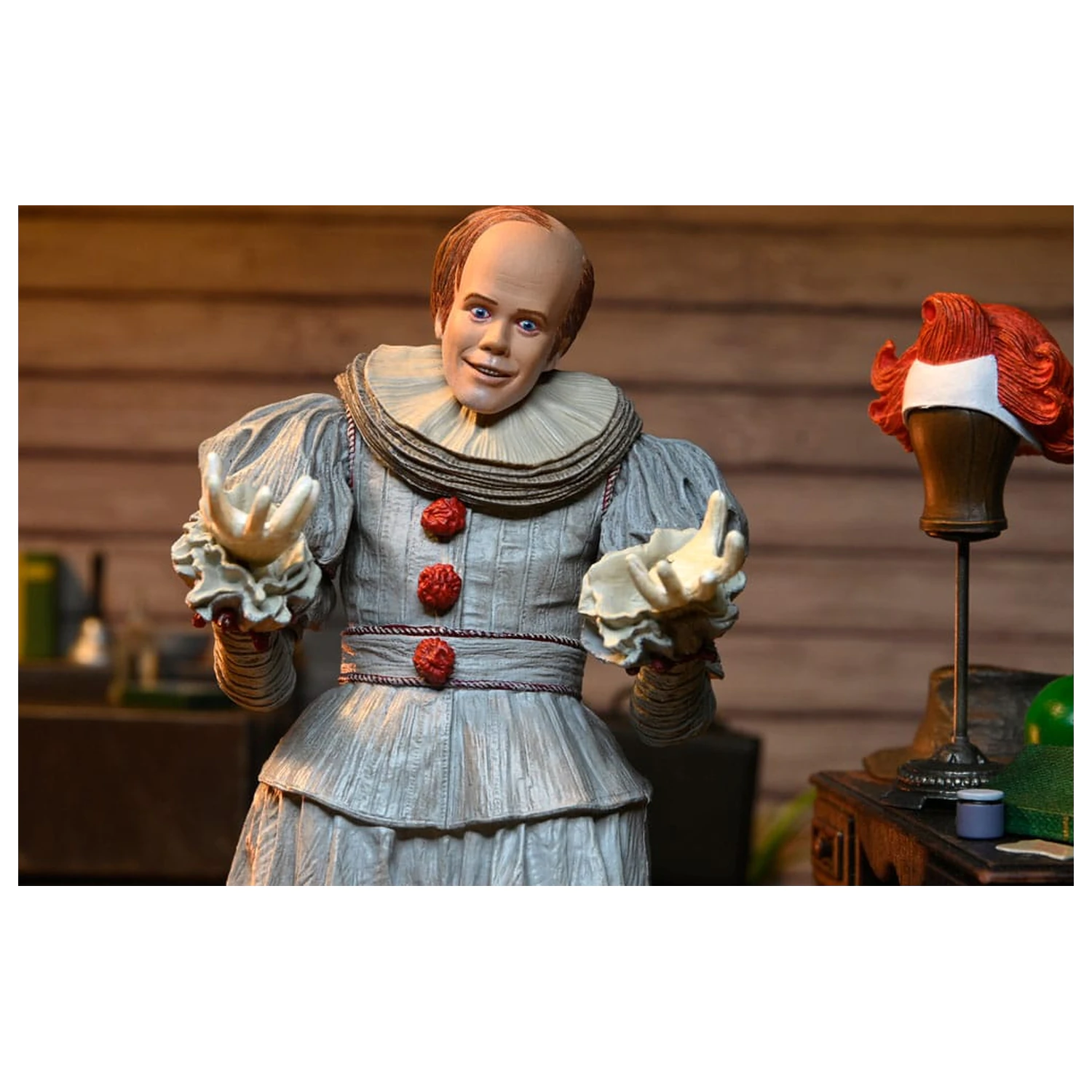 It: Welcome To Derry akcijska figura Ultimate Bob Gray As Pennywise 18 cm fotografija proizvoda