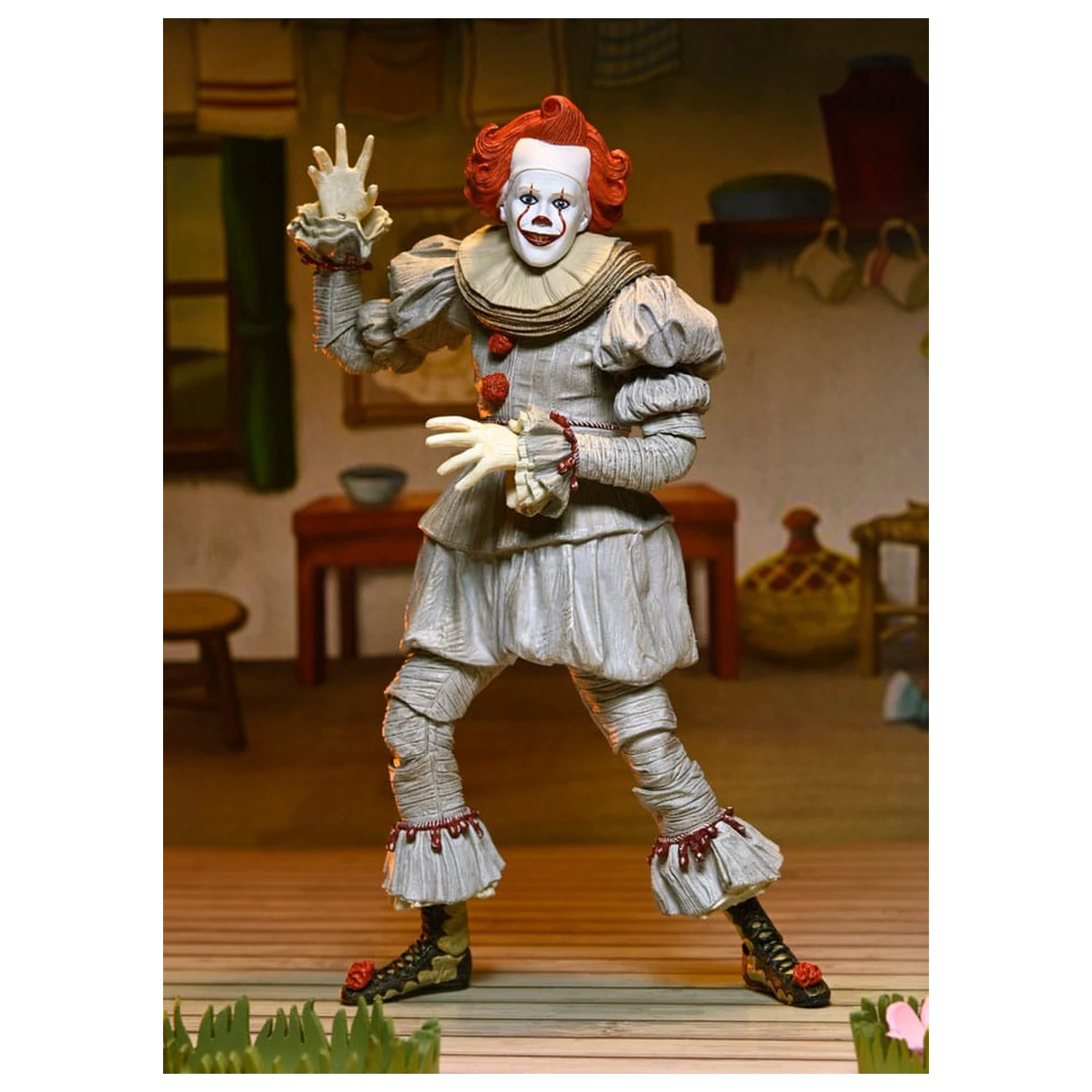 It: Welcome To Derry akcijska figura Ultimate Bob Gray As Pennywise 18 cm fotografija proizvoda