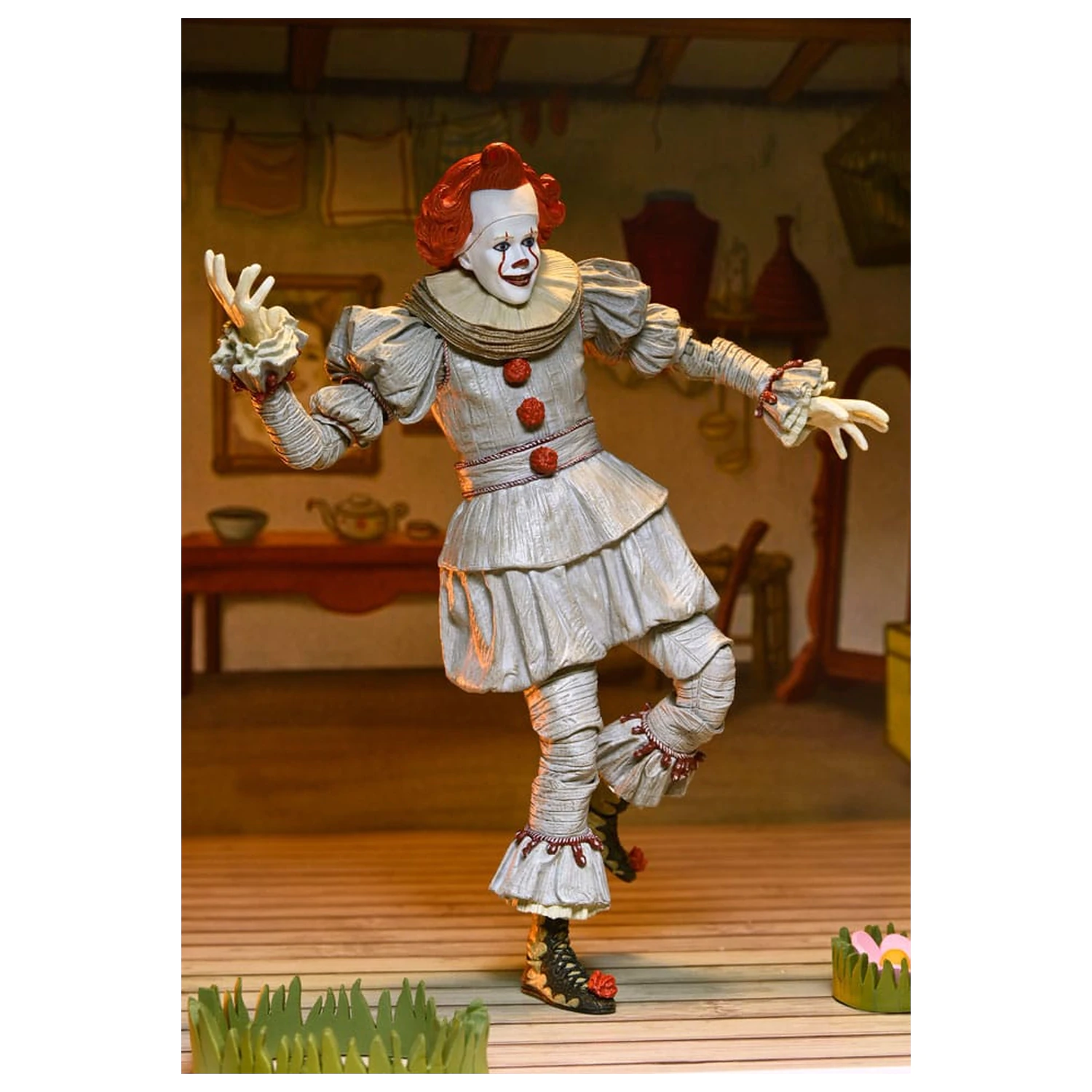 It: Welcome To Derry akcijska figura Ultimate Bob Gray As Pennywise 18 cm fotografija proizvoda