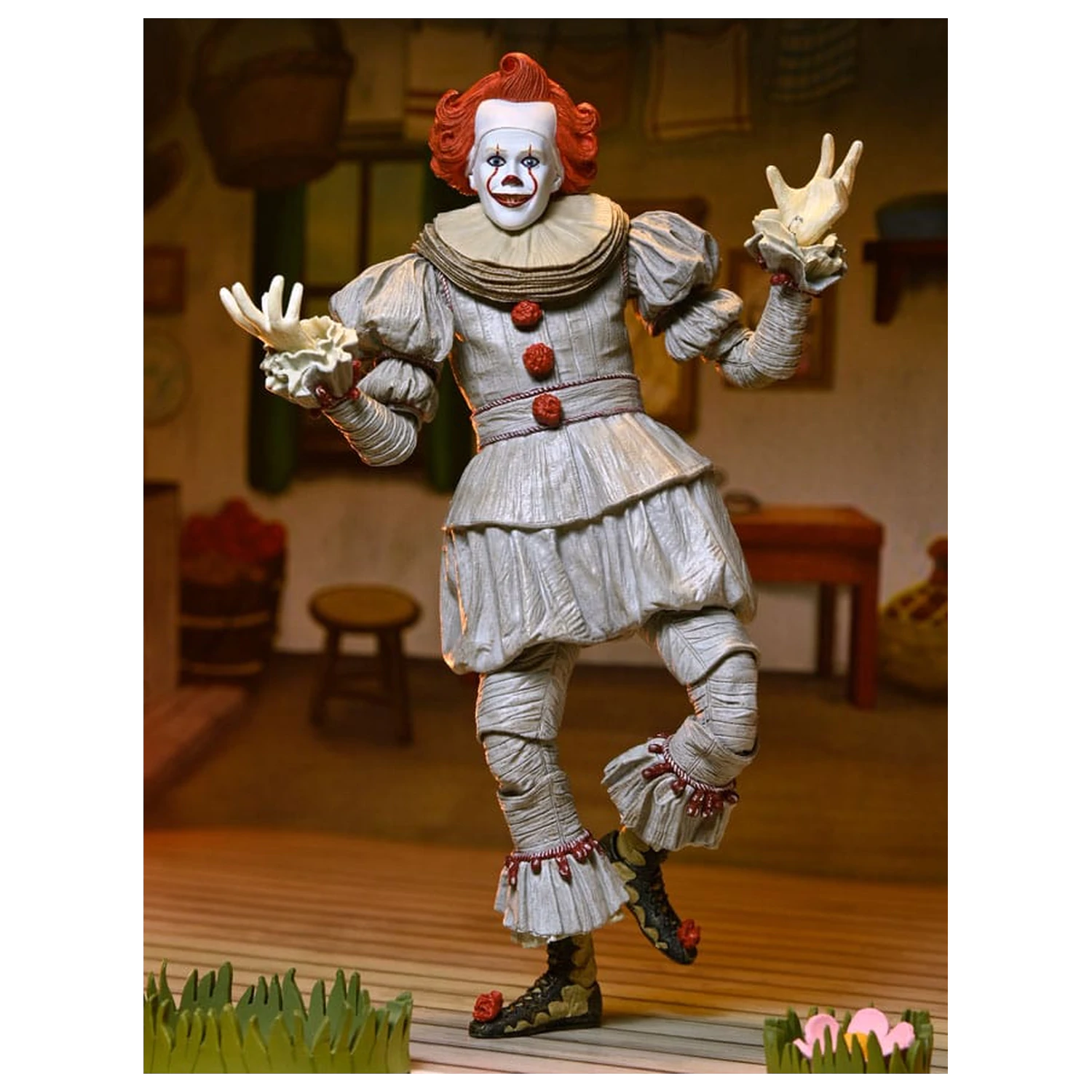 It: Welcome To Derry akcijska figura Ultimate Bob Gray As Pennywise 18 cm fotografija proizvoda