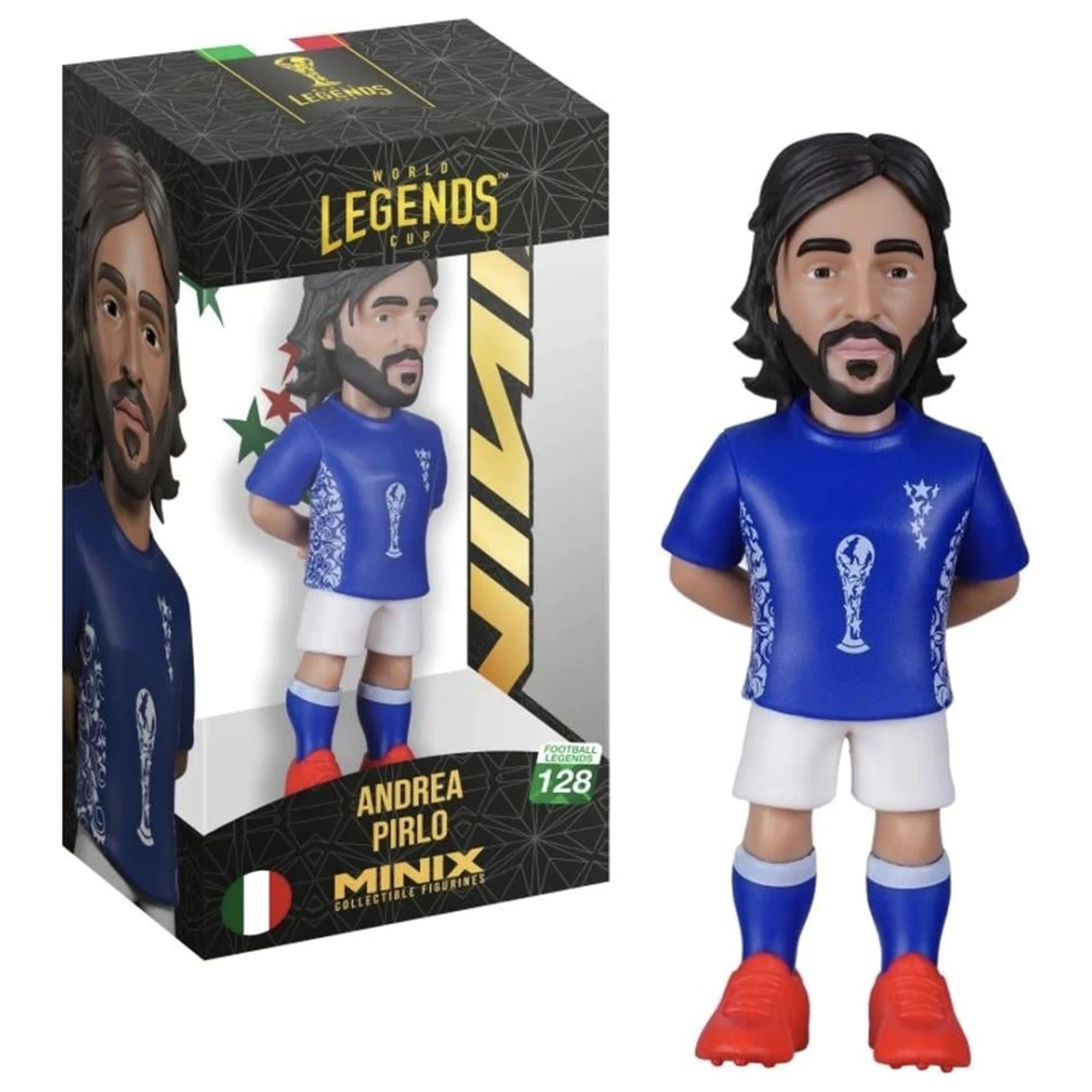 Italy Pirlo figura Minix World Legends Cup 12cm fotografija proizvoda