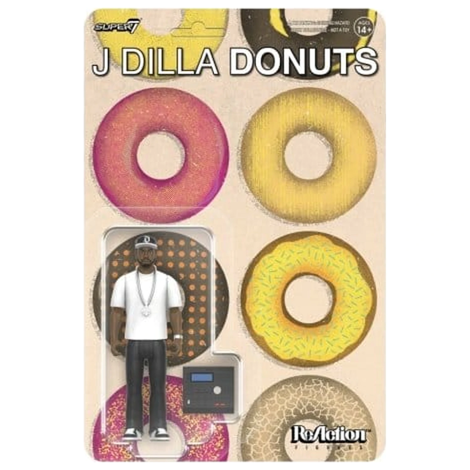 J Dilla ReAction figura Wave 02 J Dilla Donuts fotografija proizvoda