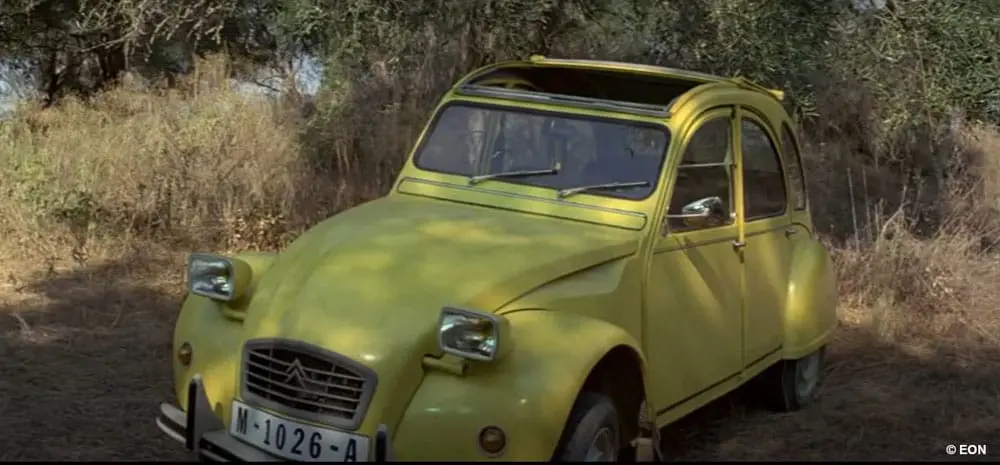 James Bond Set poklon modela Citroen 2 CV (For Your Eyes Only) fotografija proizvoda