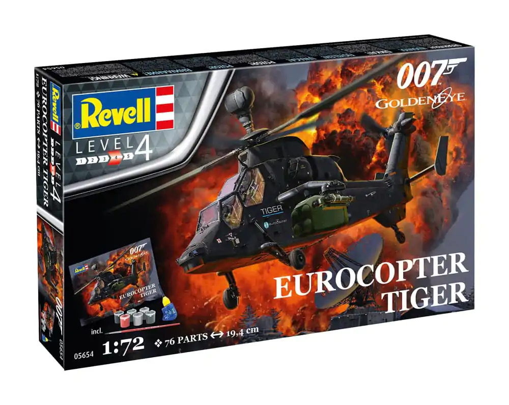 James Bond Model Kit Poklon Set Eurocopter Tiger (GoldenEye) fotografija proizvoda