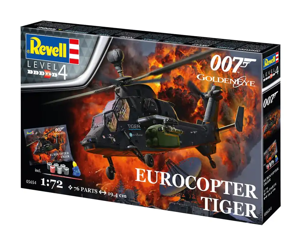 James Bond Model Kit Poklon Set Eurocopter Tiger (GoldenEye) fotografija proizvoda