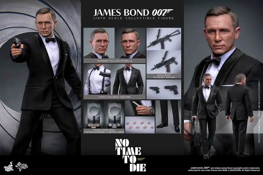 No Time to Die Movie Masterpiece akcijska figura 1/6 James Bond 30 cm fotografija proizvoda