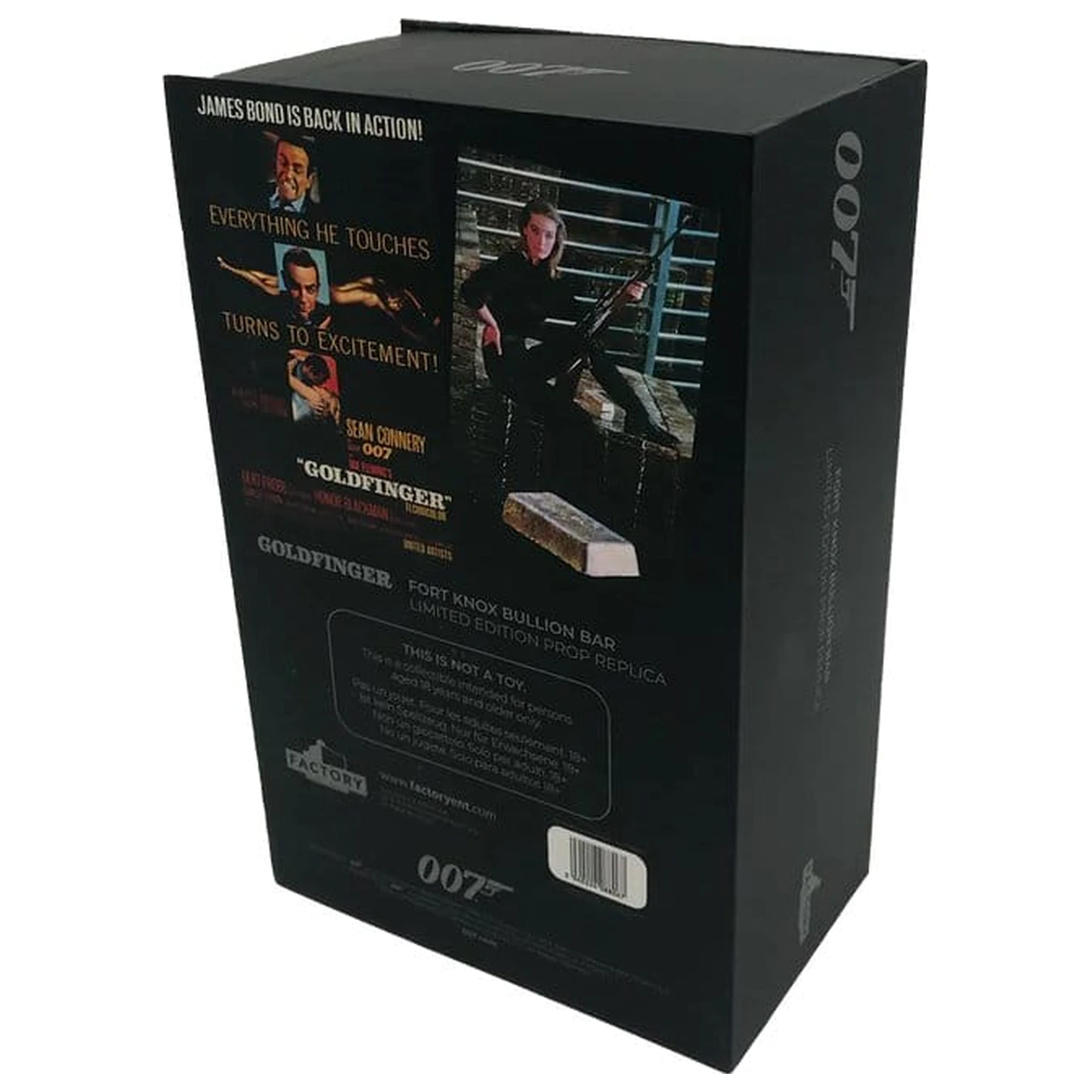 James Bond Prop Replica 1/1 Goldfinger Fort Knox Bullion Bar 25 cm Ograničeno izdanje fotografija proizvoda