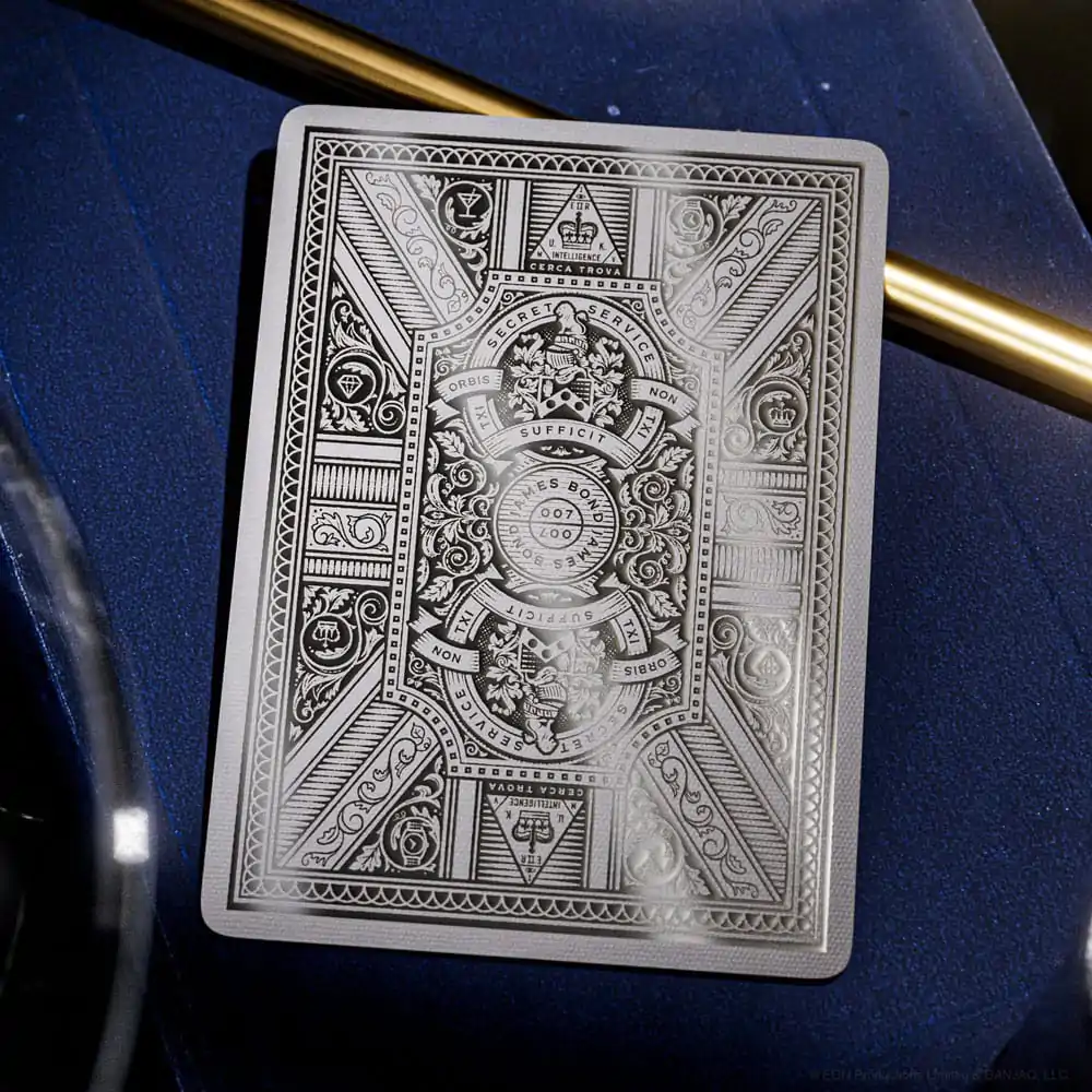 James Bond Playing Cards srebrno izdanje fotografija proizvoda