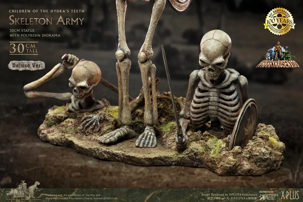 Jason and the Argonauts Gigantic Soft Vinyl statua Ray Harryhausens Skeleton Army (Children of the Hydra's Teeth) Deluxe Ver. 32 cm fotografija proizvoda