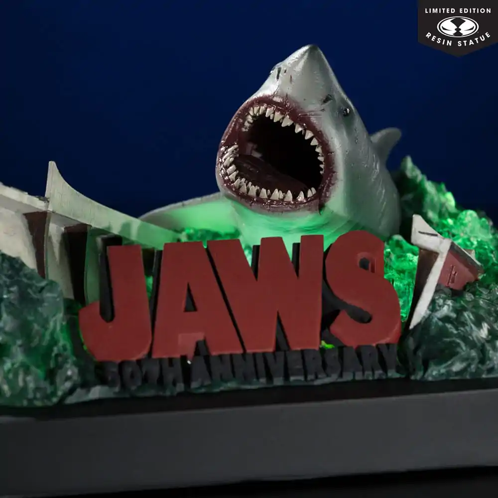 Jaws 1/48 PVC statua Jaws (50th Anniversary) 25 cm fotografija proizvoda