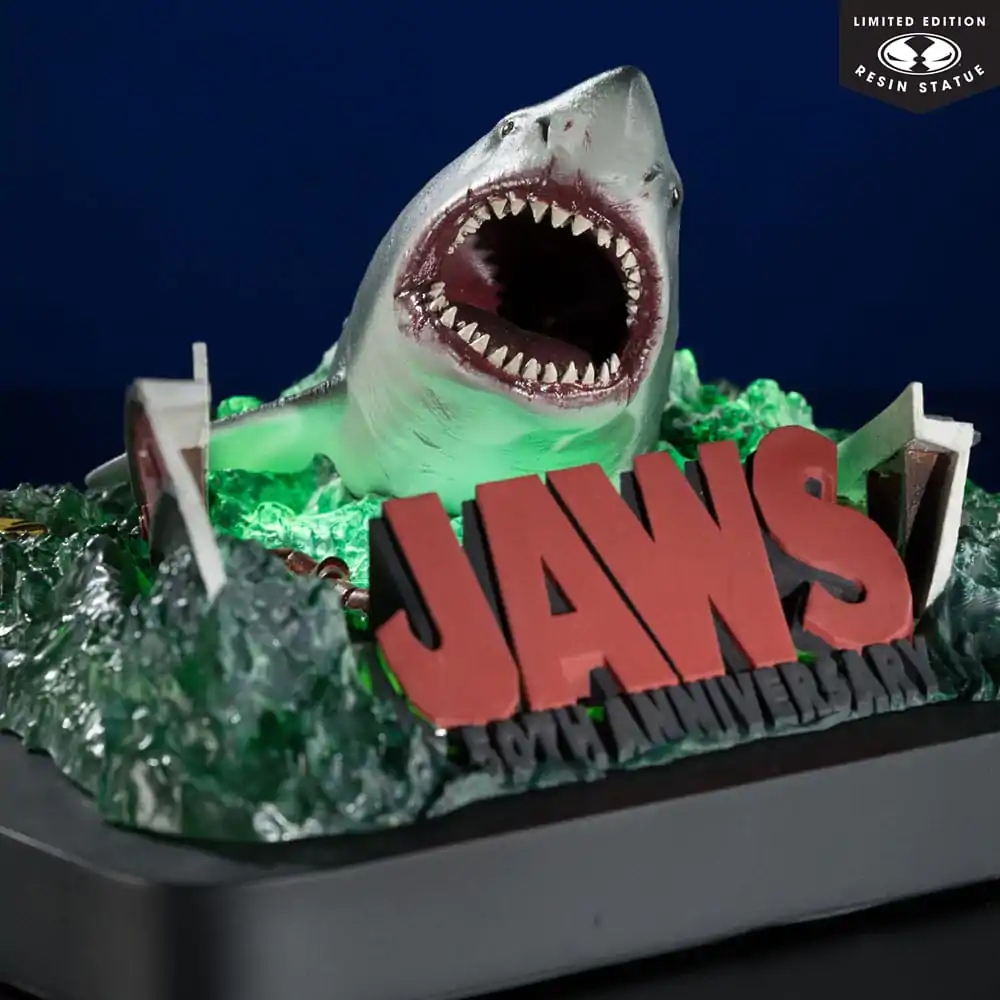Jaws 1/48 PVC statua Jaws (50th Anniversary) 25 cm fotografija proizvoda