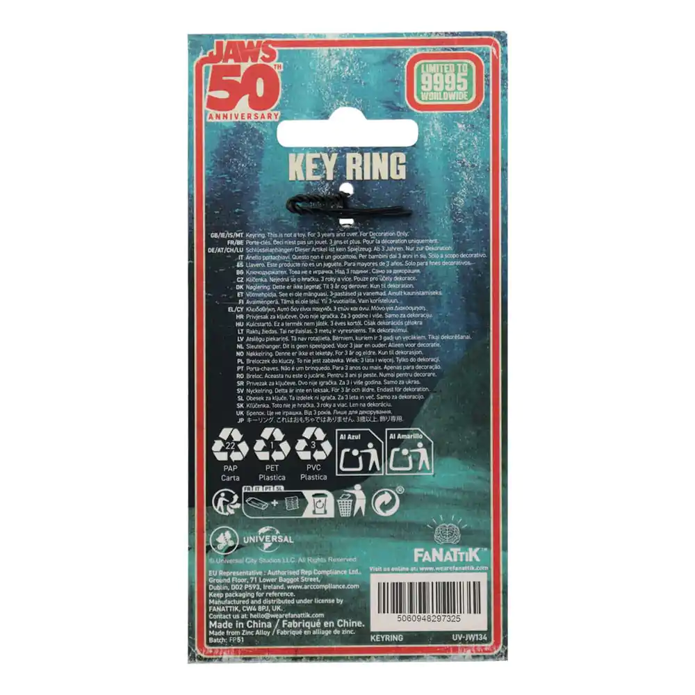 Jaws Keychain 50th Anniversary Regatta Boat Tour Limited Edition Privjesak za ključeve fotografija proizvoda