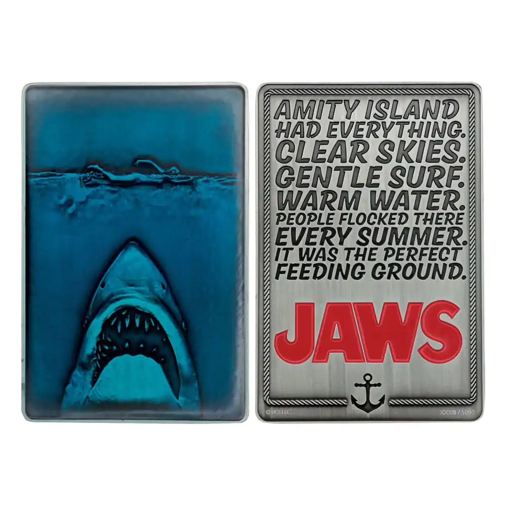 Jaws Ingot 50. Godišnjica Plakat Ograničeno Izdanje fotografija proizvoda