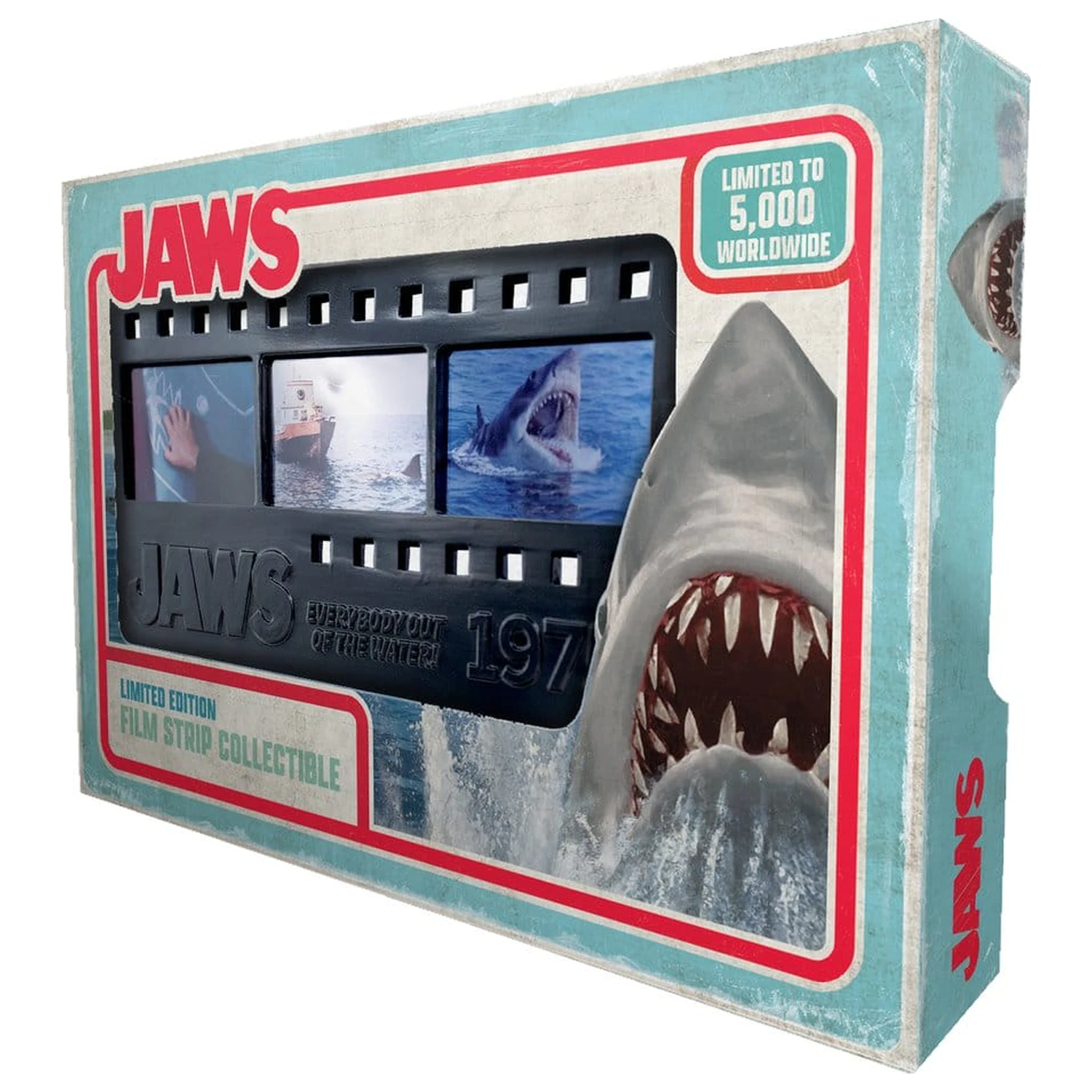 Jaws Ingot Metalna filmska traka kolekcionarsko ograničeno izdanje fotografija proizvoda